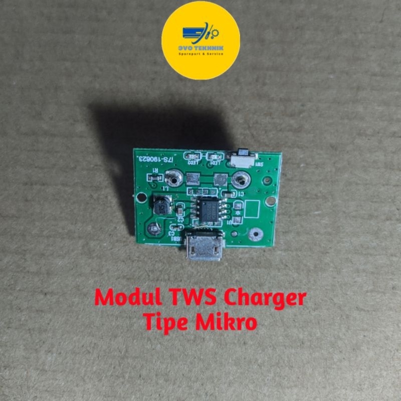 Modul TWS Charger Tipe Mikro