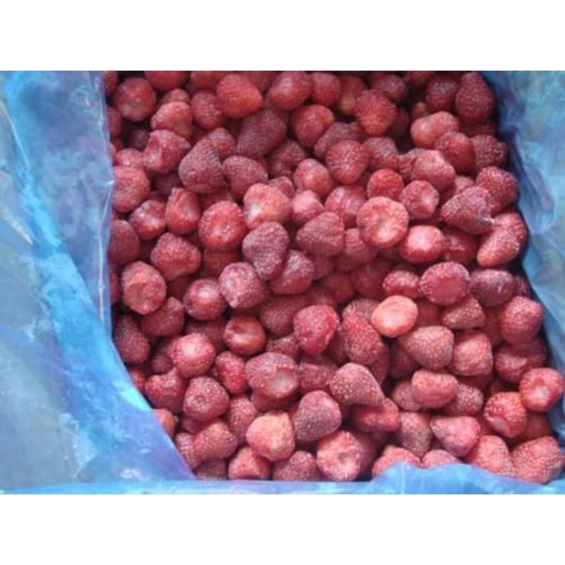 

Frozen strawberry
