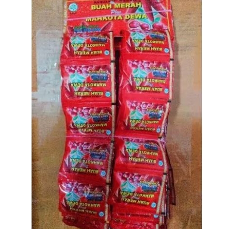 KAPSUL BUAH MERAH PLUS MAHKOTA DEWA ORIGINAL 1 HANGER