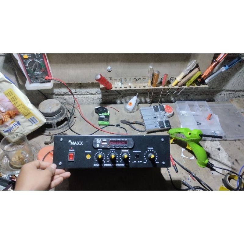 Ampli bluetooth 5a rakitan