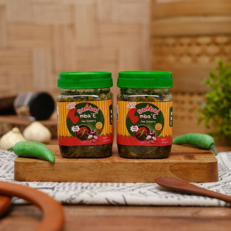 

Sambal tongkol cabe ijo mba'E 150 gram