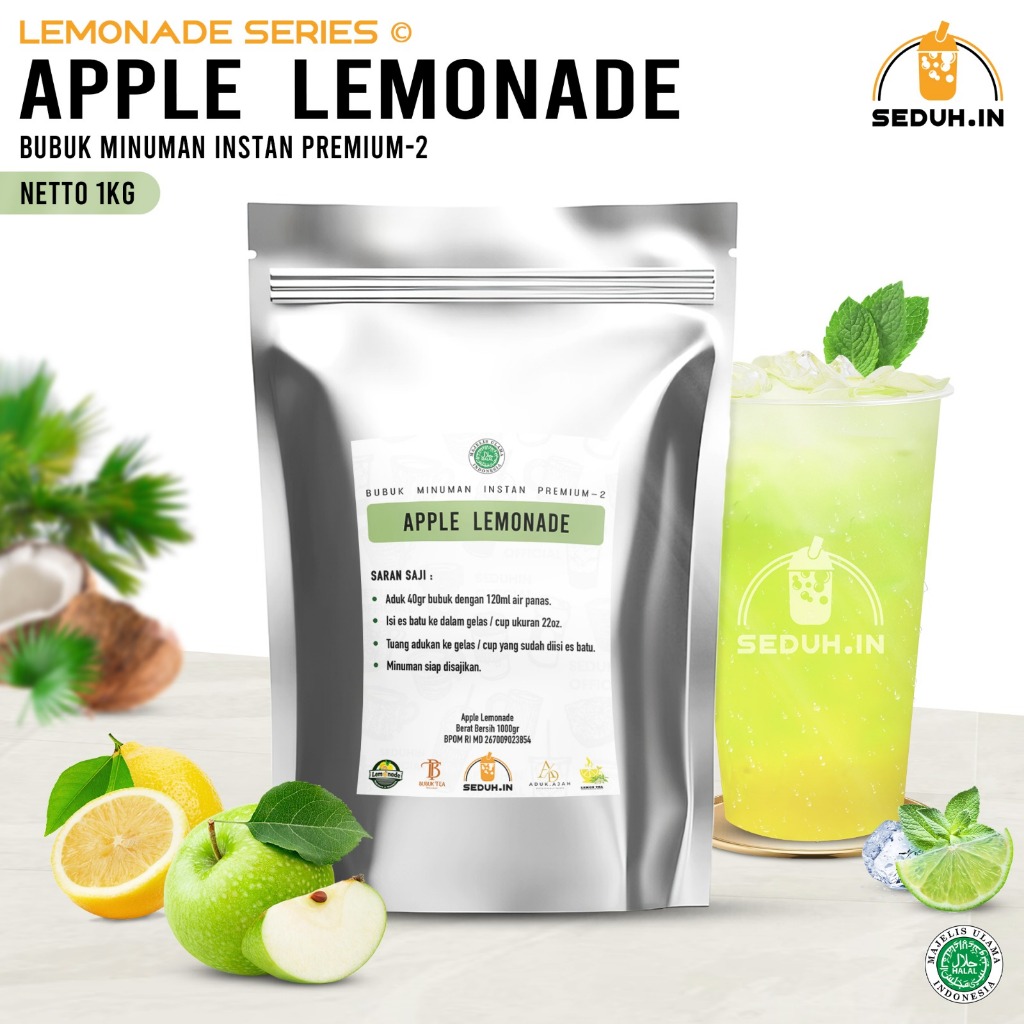 

Apple Lemonade 1kg / Bubuk Minuman Premium 2
