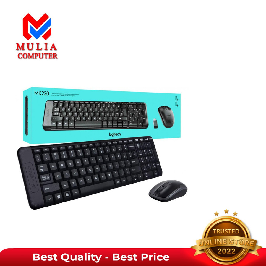 KEYBOARD + MOUSE LOGITECH MK 220