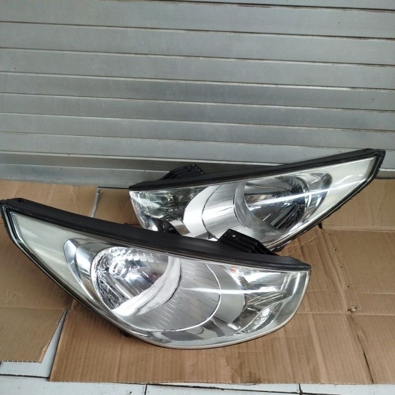 lampu depan headlamp hyundai tucson 2012 original