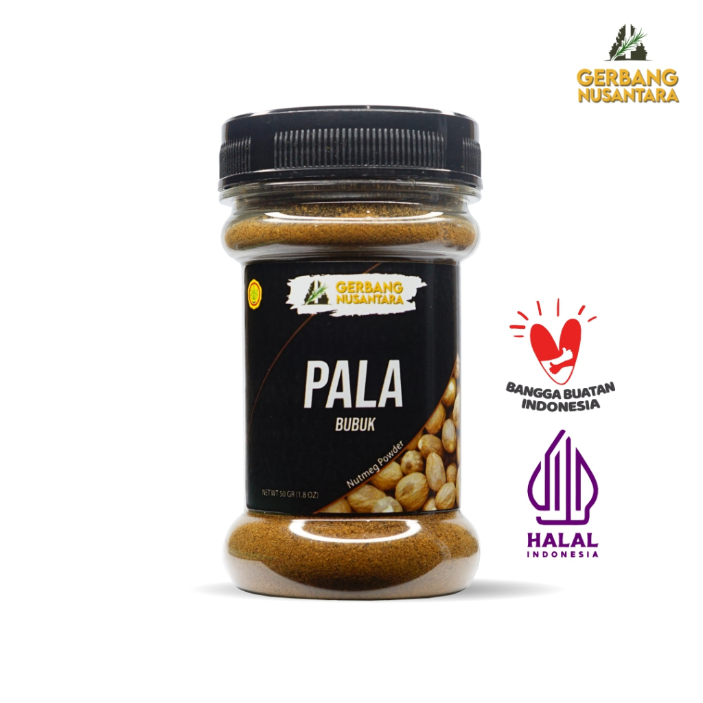 

Gerbang Nusantara - Pala Bubuk Bumbu Masak Dapur Rempah 50gr