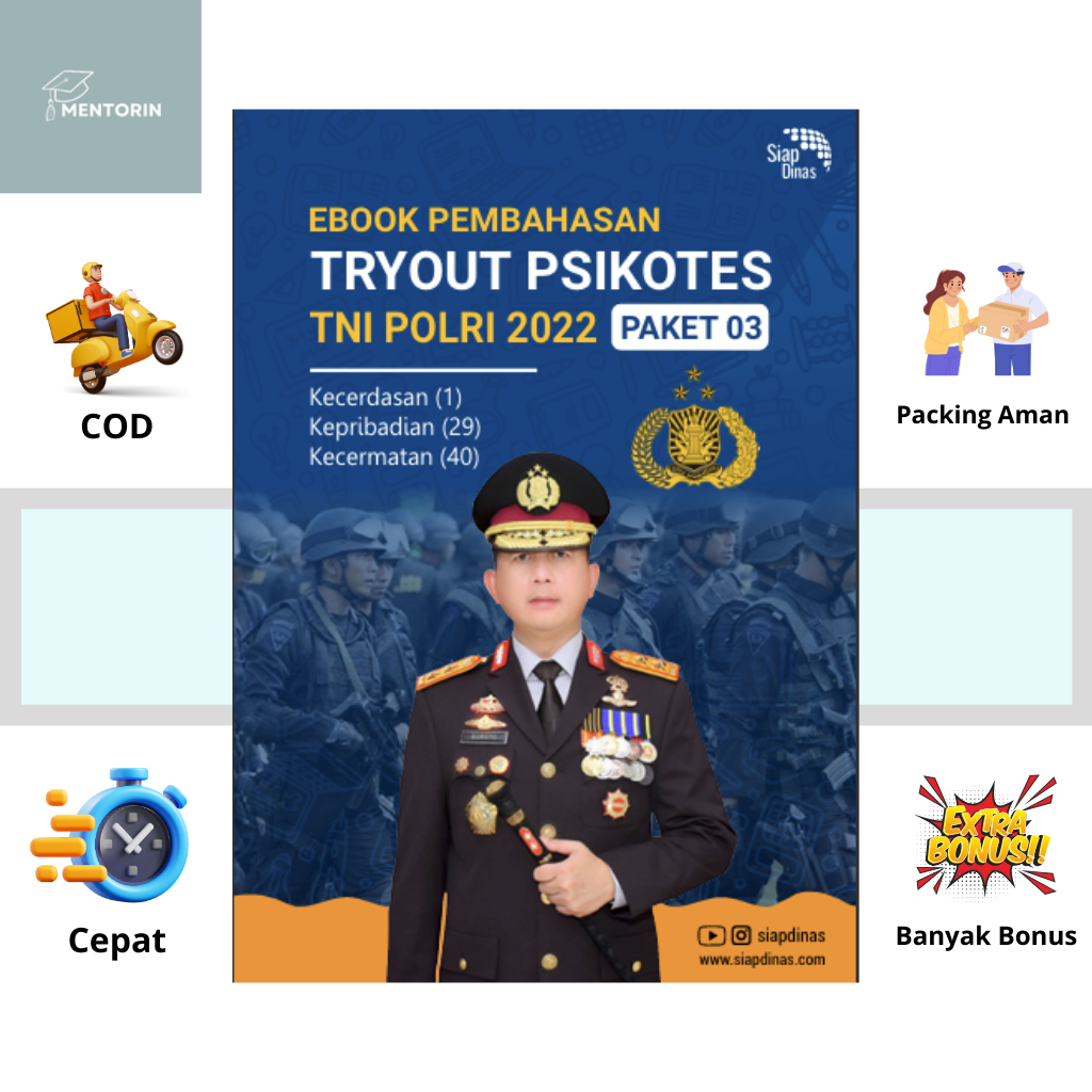 

PAKET PSIKOTES TNI POLRI PAKET 3