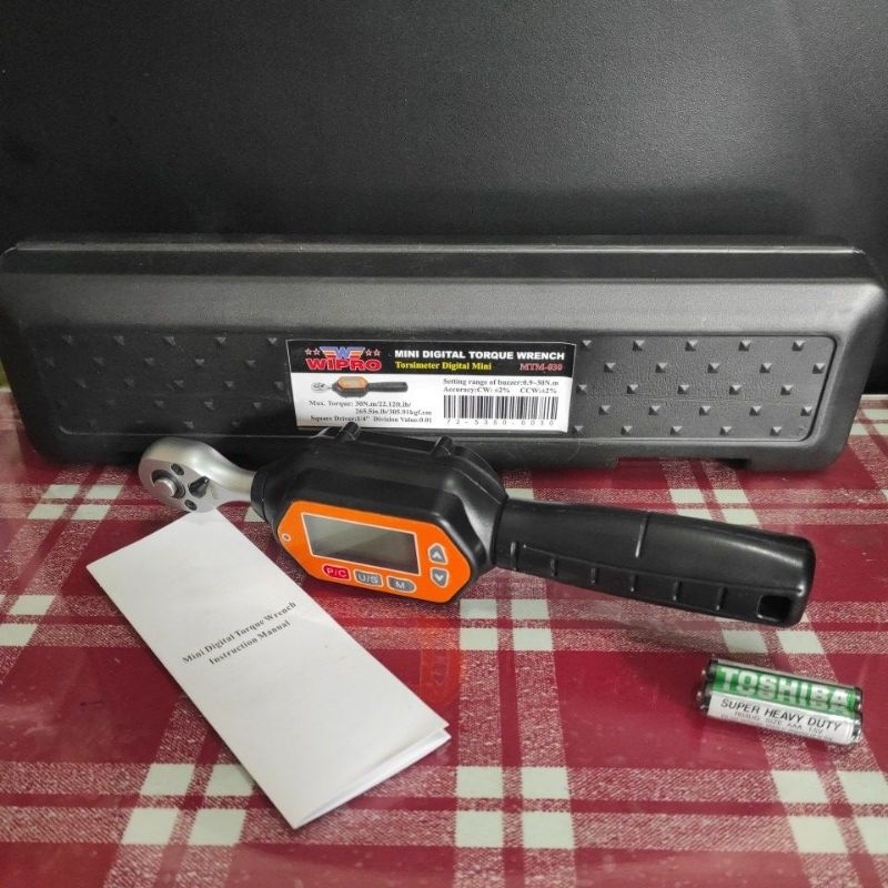 Torsimeter Digital Mini Wipro MTM-030