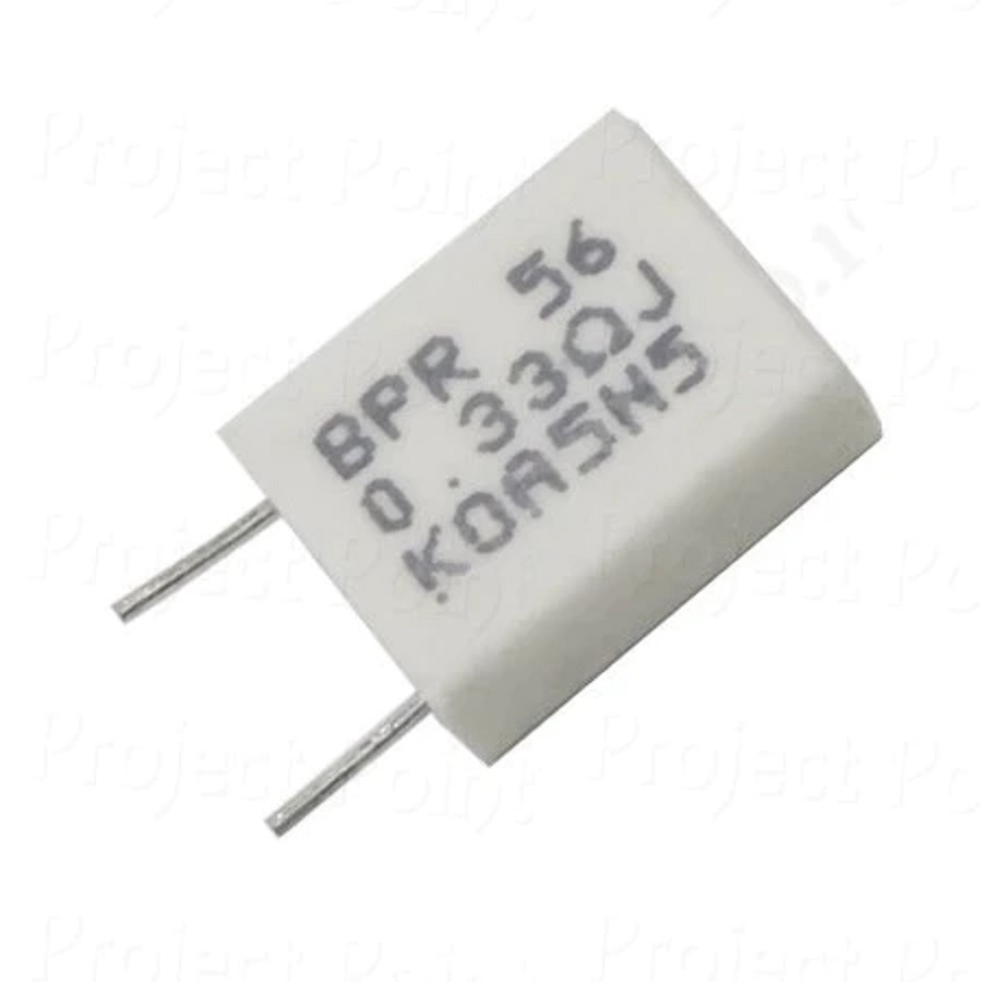 PS - RESISTOR 5W RESISTOR 5 WATT NOBLE BPR 0,33 OHM
