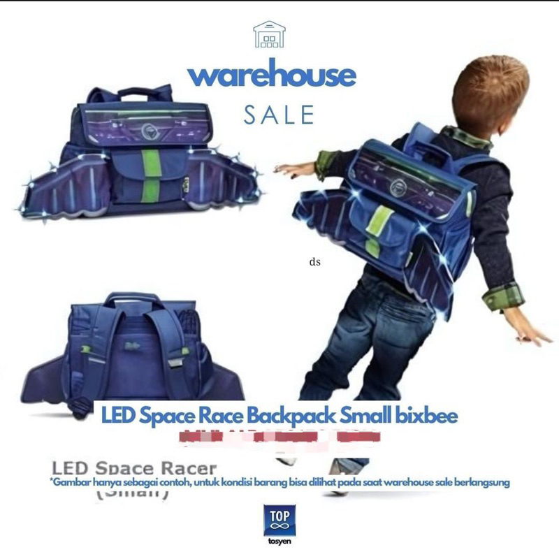 Backpack Small Bixbee Led Space Race