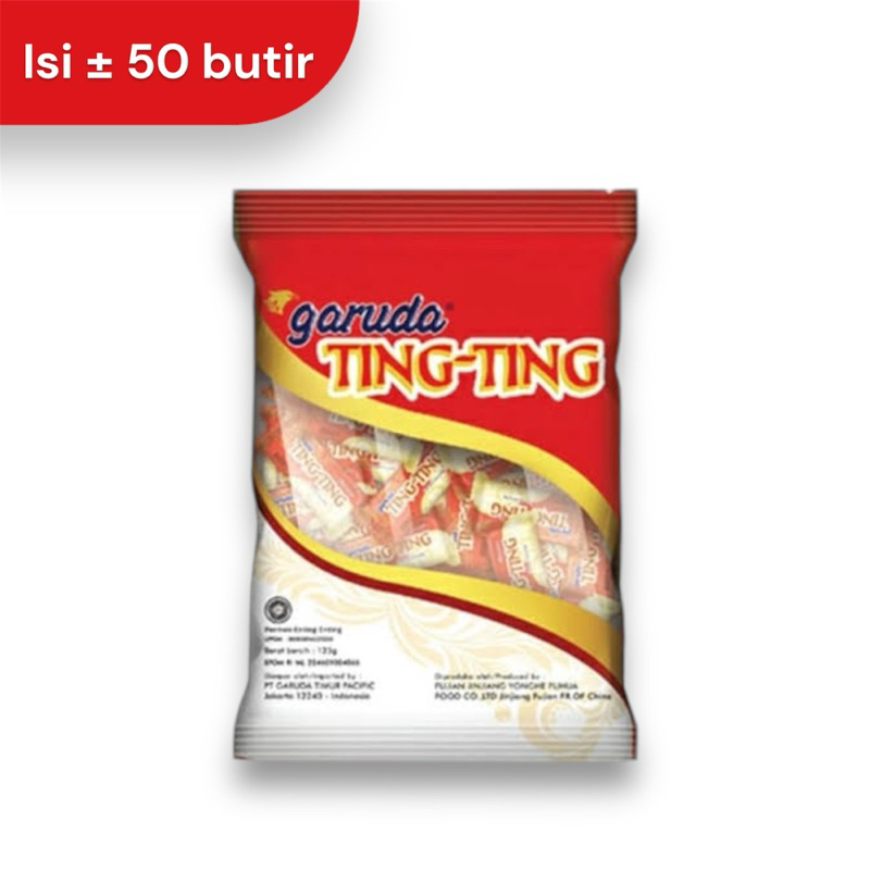 

GARUDA TING-TING PERMEN KACANG 125GR