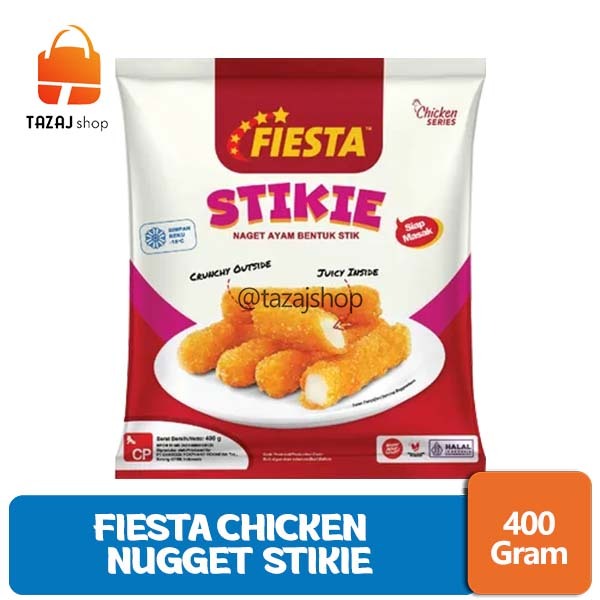 

Fiesta Chicken Nugget Stikie 400 Gram Kemasan Baru