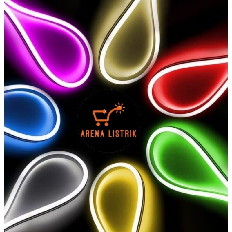 [COD] Neon Flex 220v Lampu LED Selang Panjang Outdoor Indoor