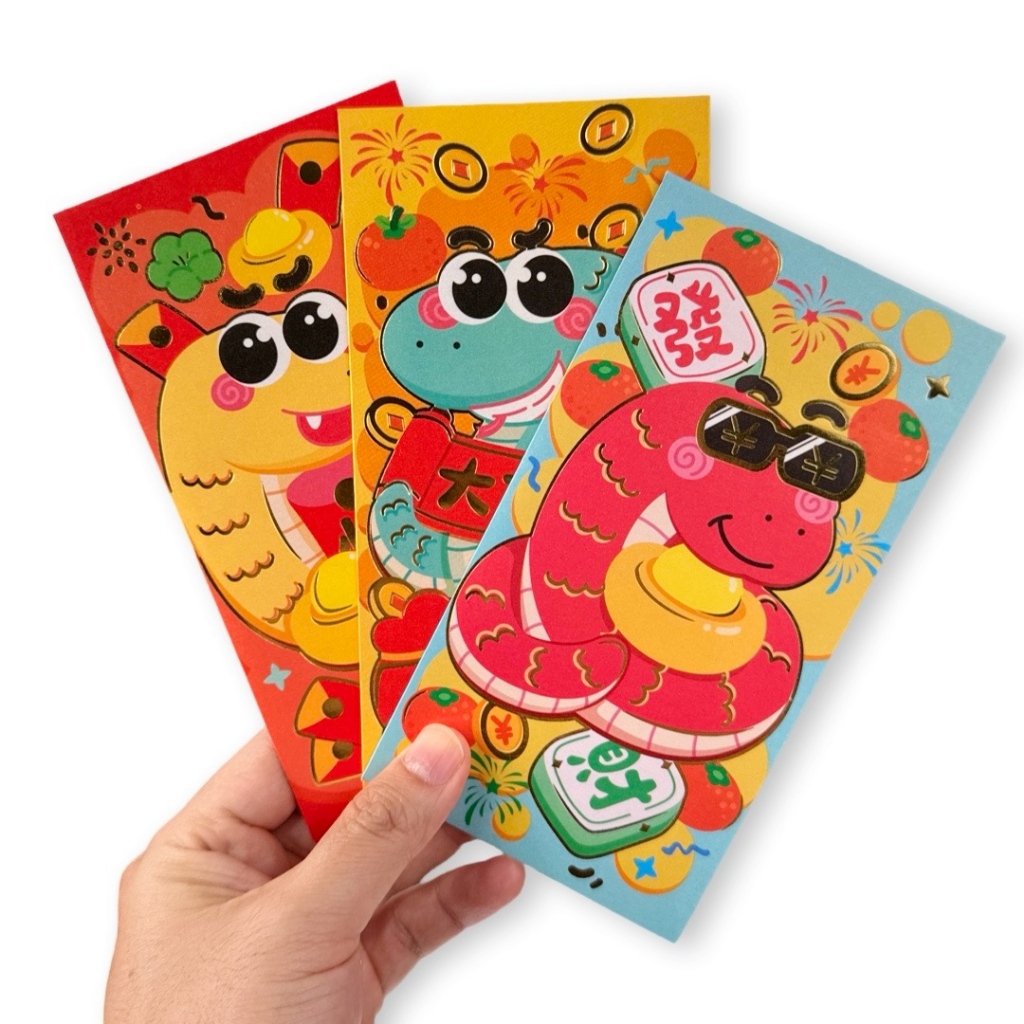 

Scoop Angpau Hongbao Ular Panjang Gold Premium Imlek 71010900