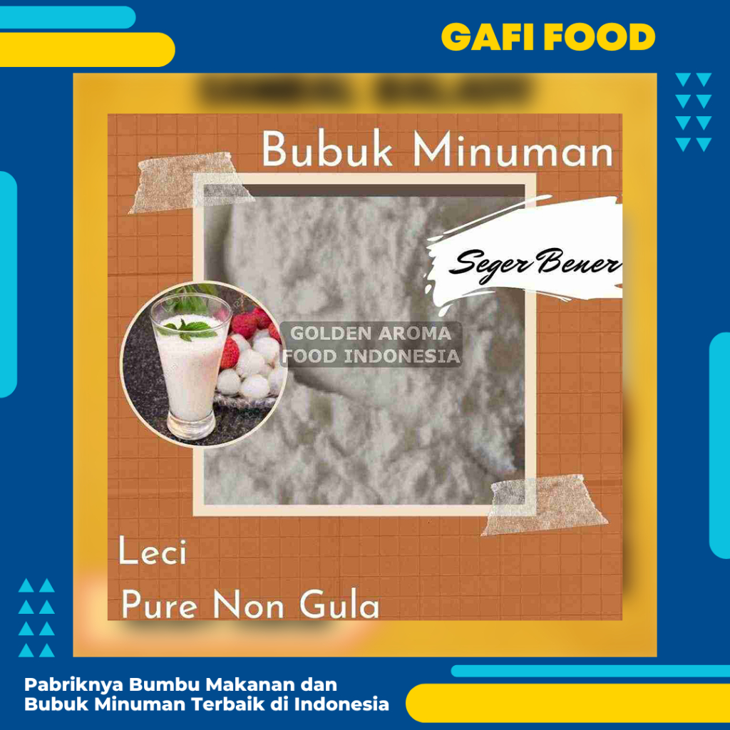 

JUAL!!!! BUBUK MINUMAN LECI LYCHEE NON GULA 1 Kg SERBUK BUBUK BUAH LECI LCYHEE POWDER KILOAN GROSIR