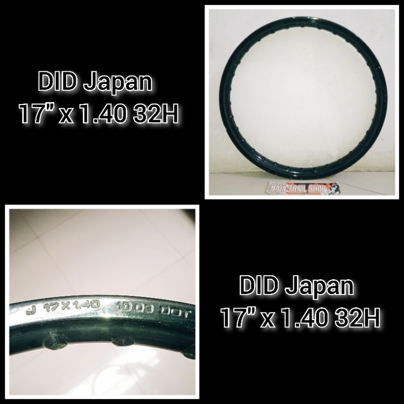 Velg DID Japan 17" Original