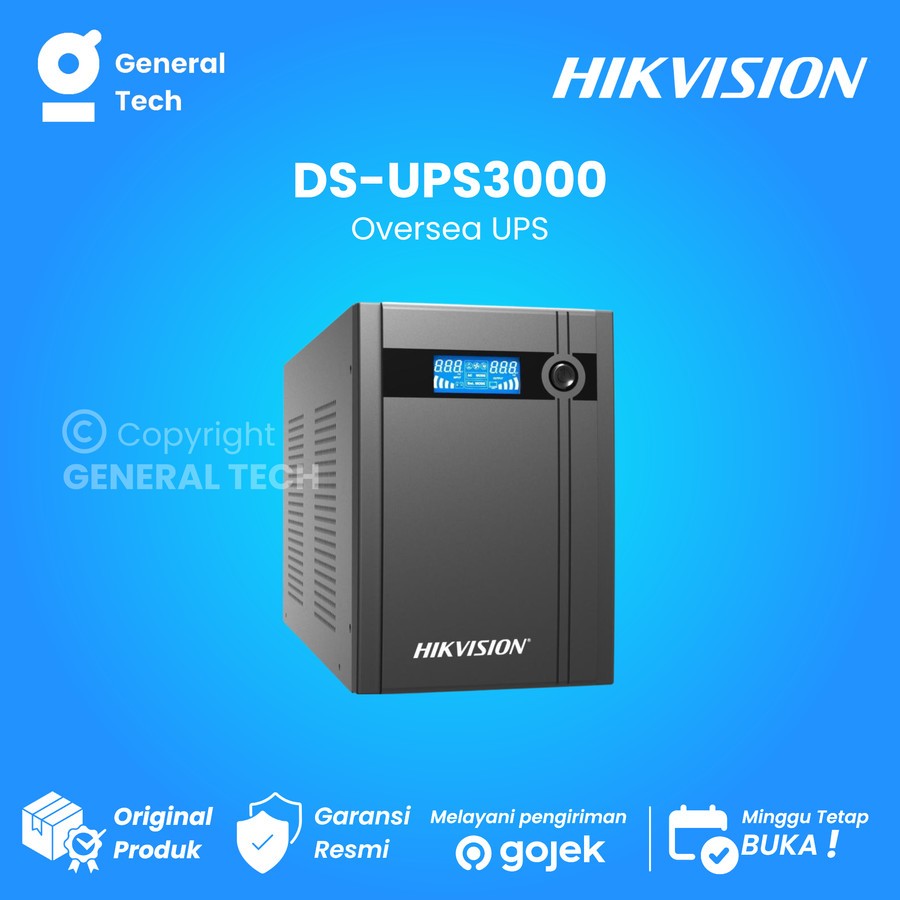 Hikvision UPS3000 3000 VA / 1800 UPS Oversea UPS