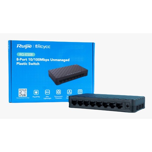 SWITCH HUB 8 PORT RUIJIE RG-ES08G GIGABIT