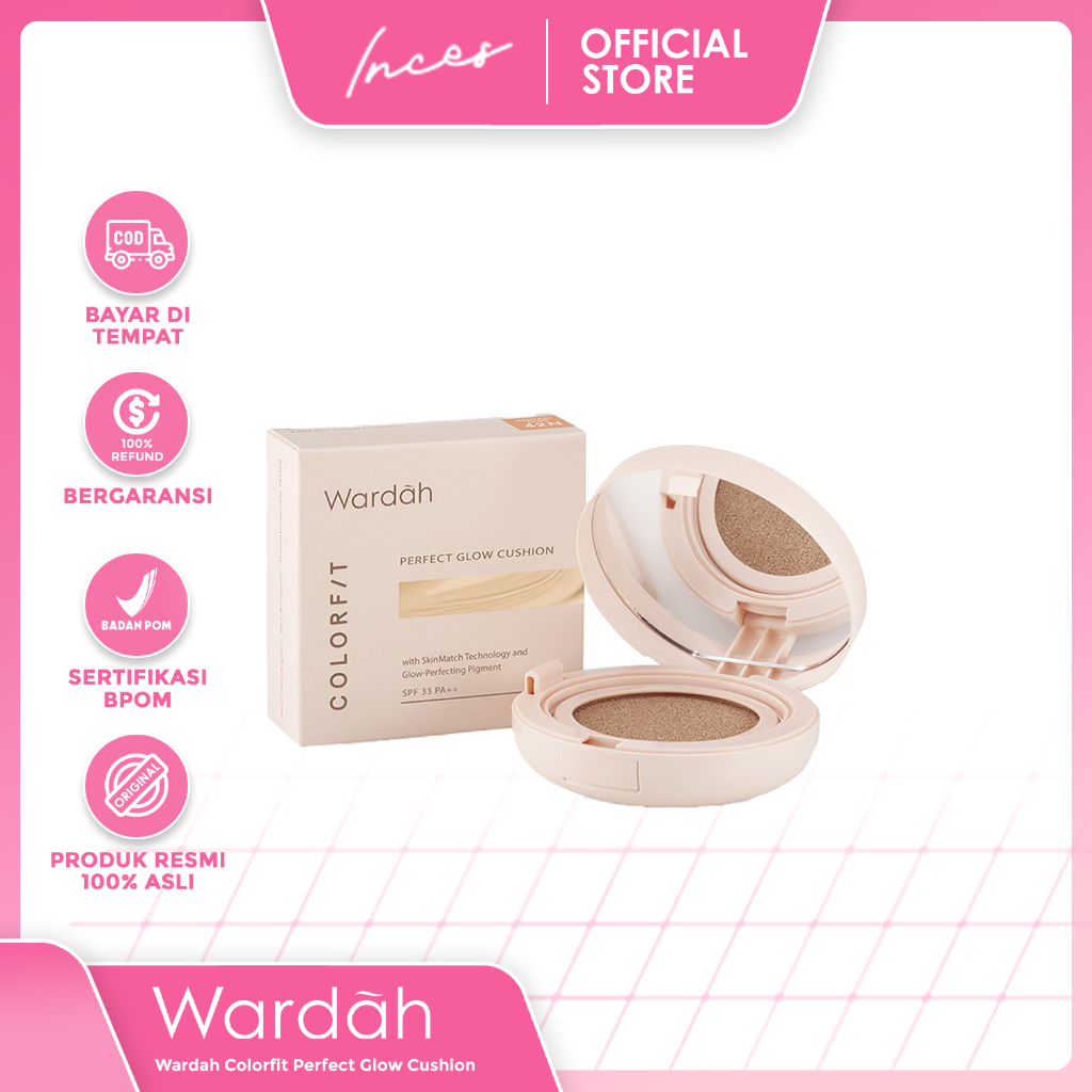 INCES - Wardah Colorfit Perfect Glow Cushion