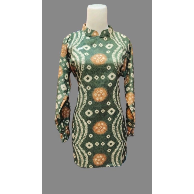 tunik jumputan/tunik kerja/atasan wanita