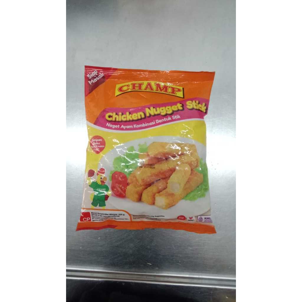 

Champ Chicken Nugget Stick 225 GR