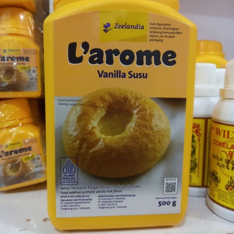 

larome vanila susu 500g