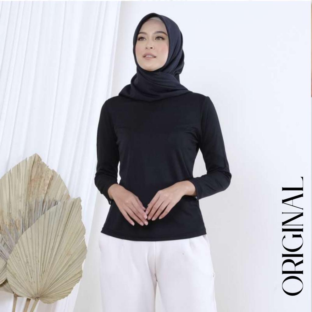 MANSET JERSEY MELAR PREMIUM INNER MENSET LENGAN PANJANG Dalaman Baju & Gamis Atasan Manset MENSET - 