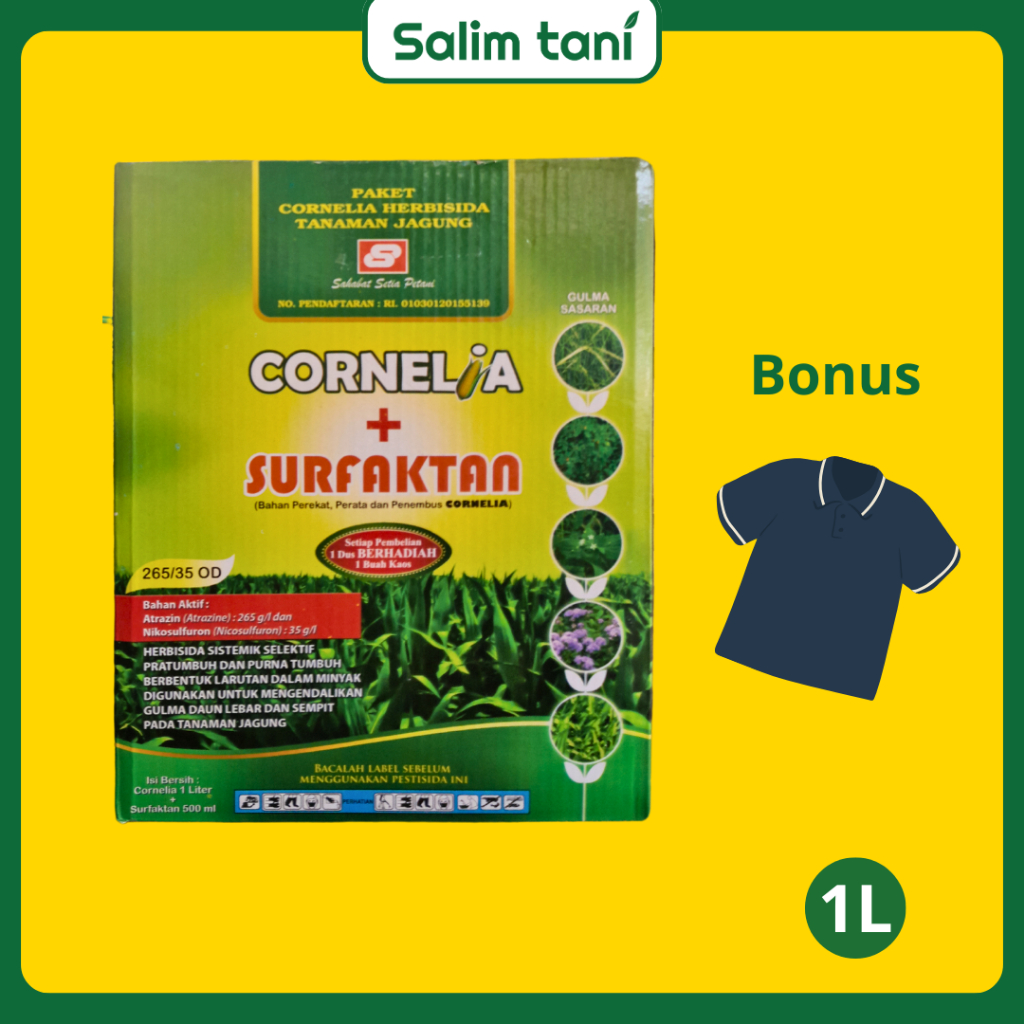 Herbisida Selektif Jagung CORNELIA 1 Liter