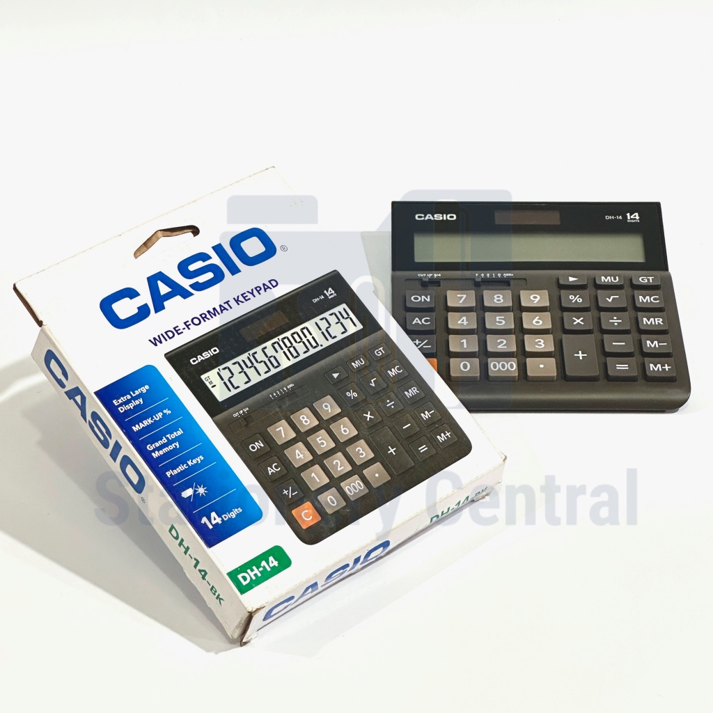 

Kalkulator Casio DH 14 Kalkulator Meja Desktop Calculator 14 Digits