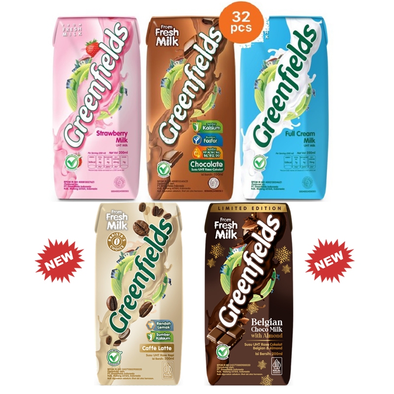 

Greenfields susu UHT 200mL 200 mL