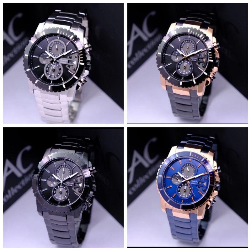 JAM TANGAN PRIA ALEXANDRE CHRISTIE 6455 AC6455MC/ AC6455( ORIGINAL)