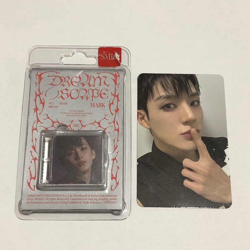 ALBUM SMINI UNSEALED DREAMSCAPE NCT DREAM MARK + PHOTOCARD JENO