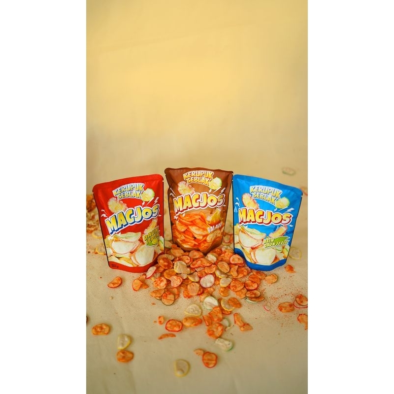 

Macjoss - Krupuk Seblak Cemilan Serba 10k