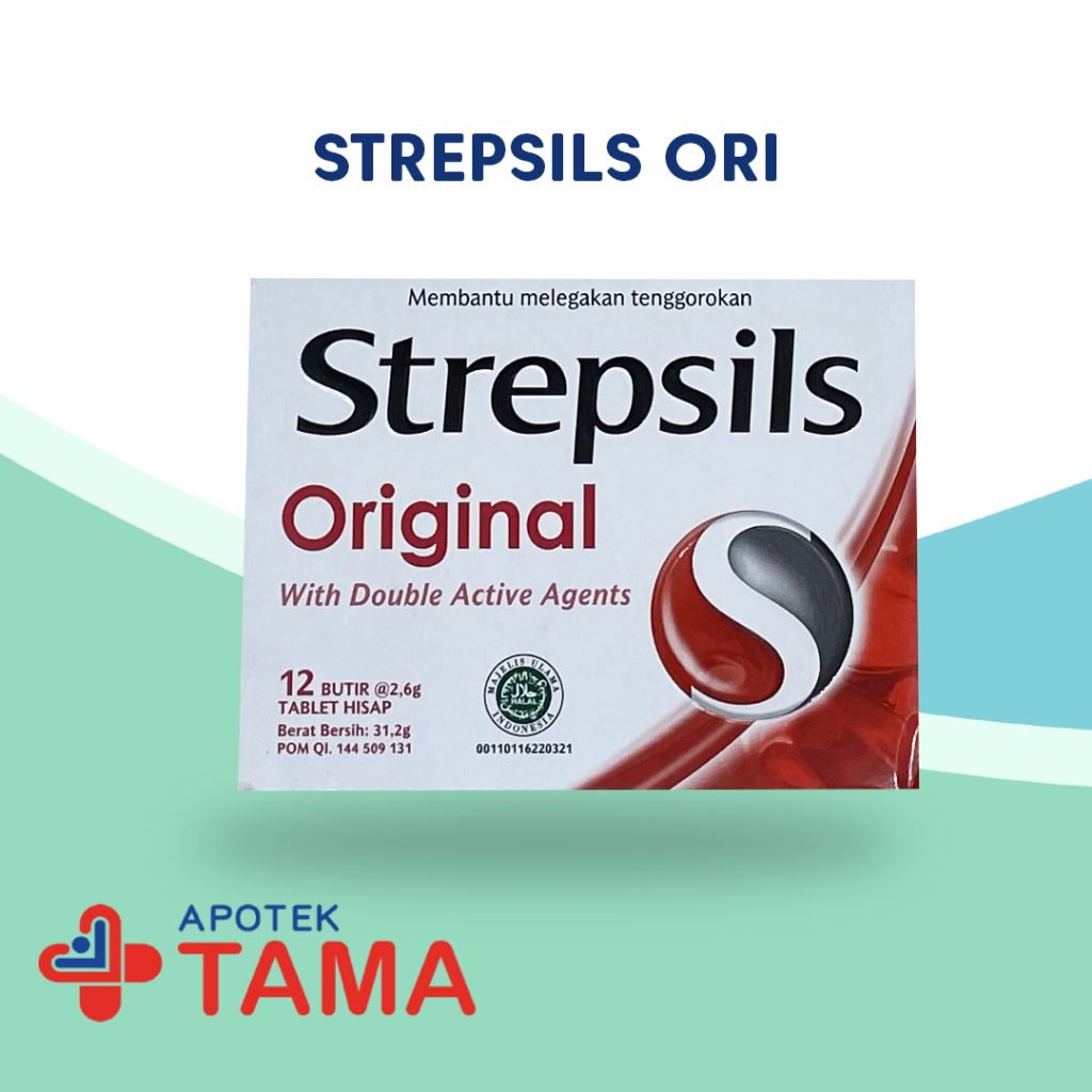 Strepsils Original Box Isi 12 Tablet