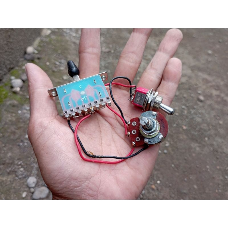 Wiring Gitar 3 Way HH Original