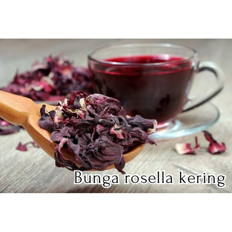 

Bunga Rosella Merah Kering 100gram