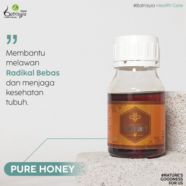 

Batrisyia Pure Honey 275gr | Madu Murni dan Asli | Clearance