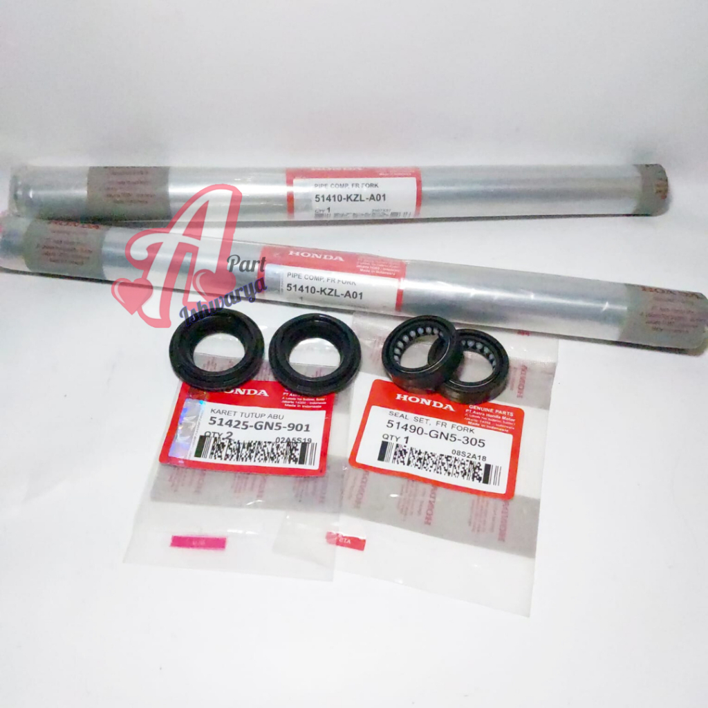 AS SHOCK DEPAN BEAT FI ,SCOOPY FI 2012-2016,SPACY FI,BEAT STREET,VARIO 125,VARIO 150 KZL+ OLI + SEAL