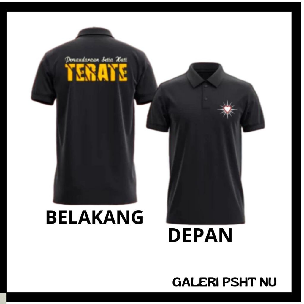 kaos psht murah keren full bordir - kaos polo full bordir murah - kaos psht murah
