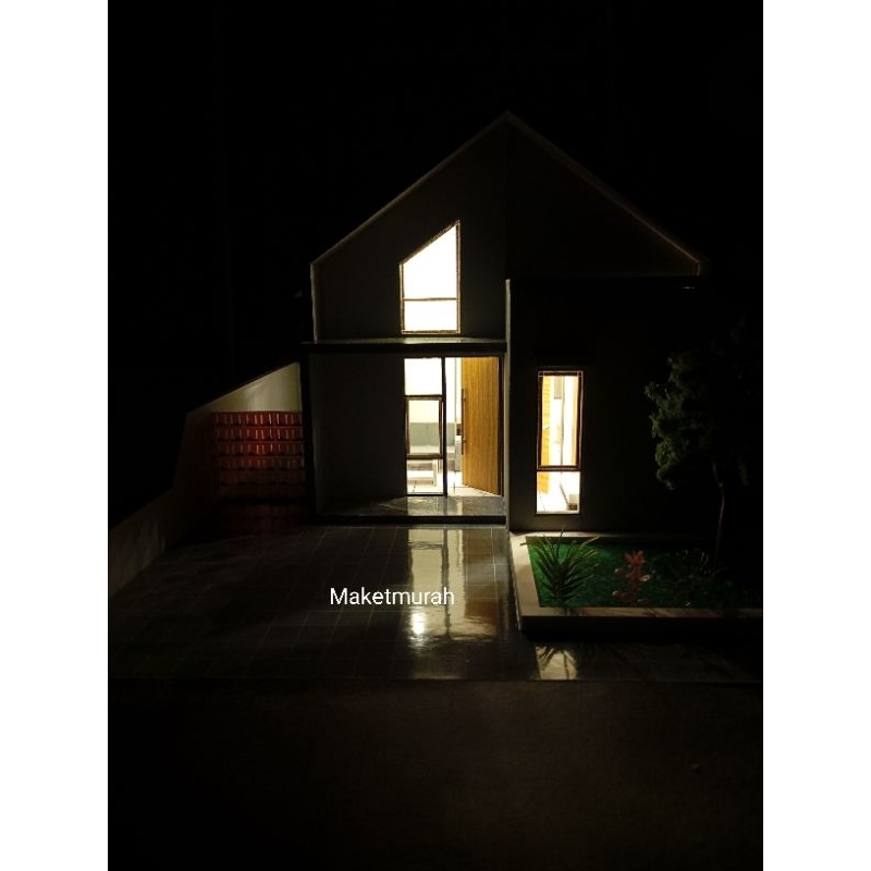 Diorama/Miniatur/maket rumah minimalis