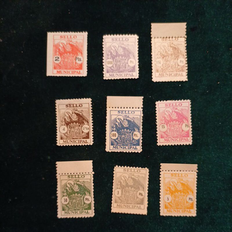 

Stamp Prangko, SELLOMUNICIPAL