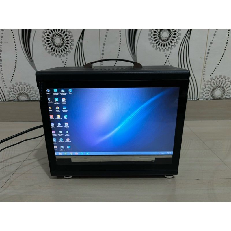 CASE VMIX MINI PC PORTABEL+LCD 13.3” INPUT HDMI.BUAT LIVE STREAMING.RINGKES.KECIL MUNGIL.