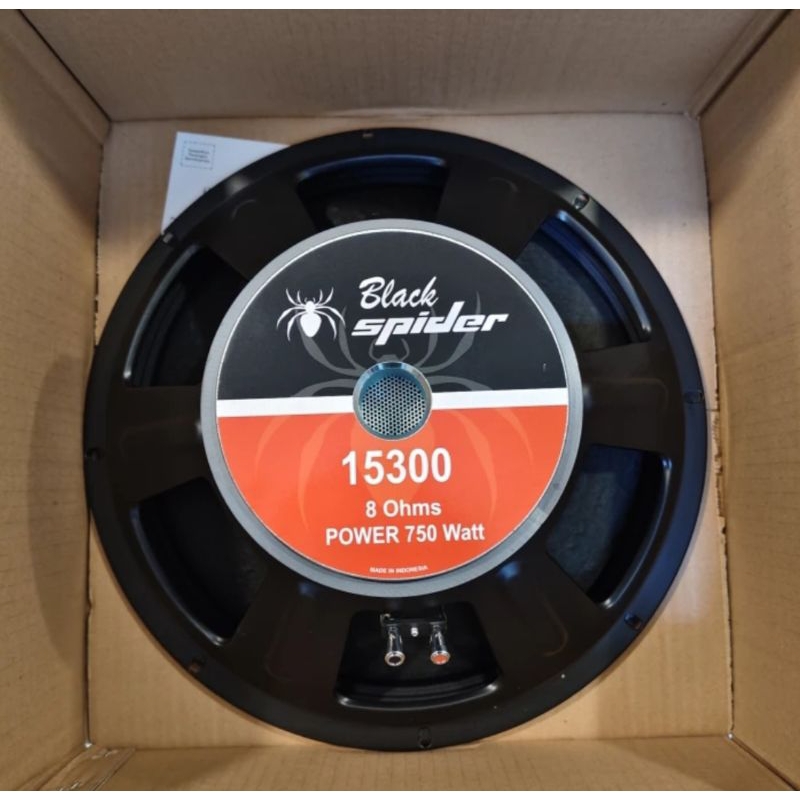SPEAKER KOMPONEN BLACK SPIDER 15300 15 INCH 750  WATT