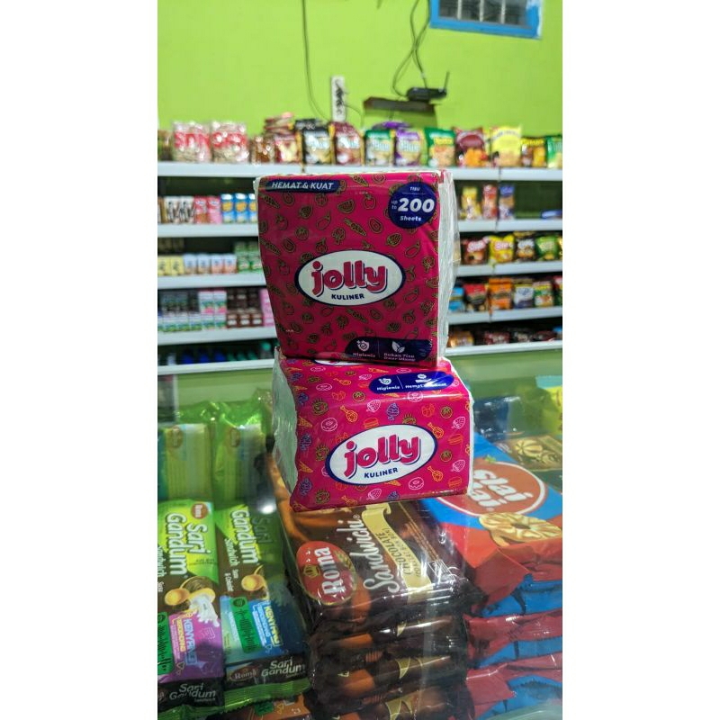 TISSUE JOLLY KECIL isi 200 ply