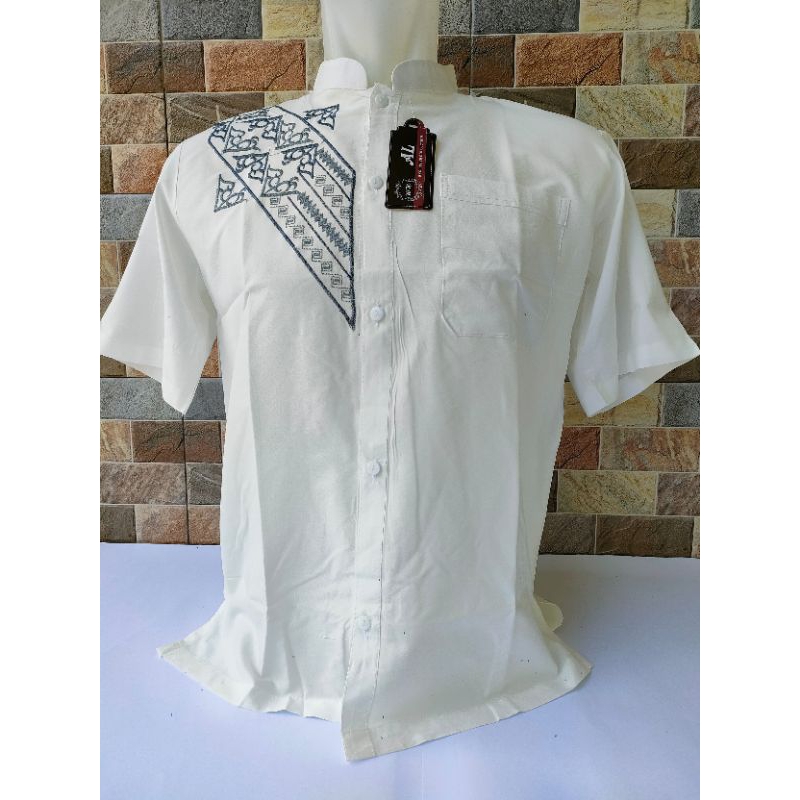 baju Koko pria lengan pendek/baju Koko pria murah/baju Koko pria putih pendek/baju Koko pria pendek/