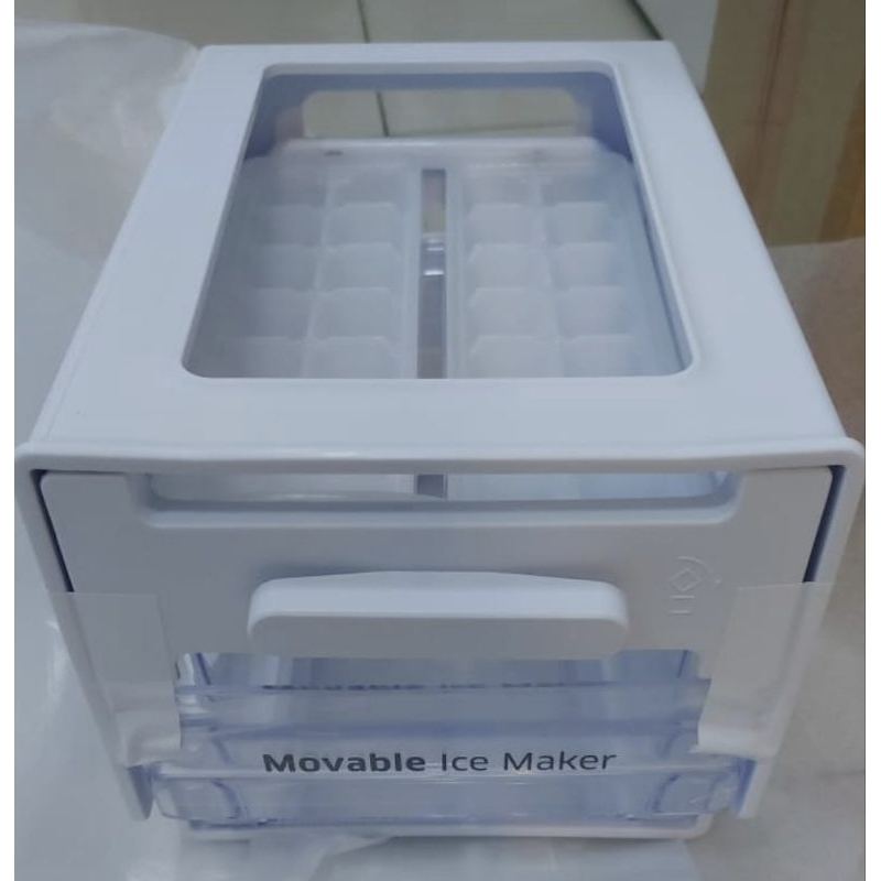 1SET LENGKAP TWICE ICE MAKER KULKAS SAMSUNG UNIVERSAL ORIGINAL