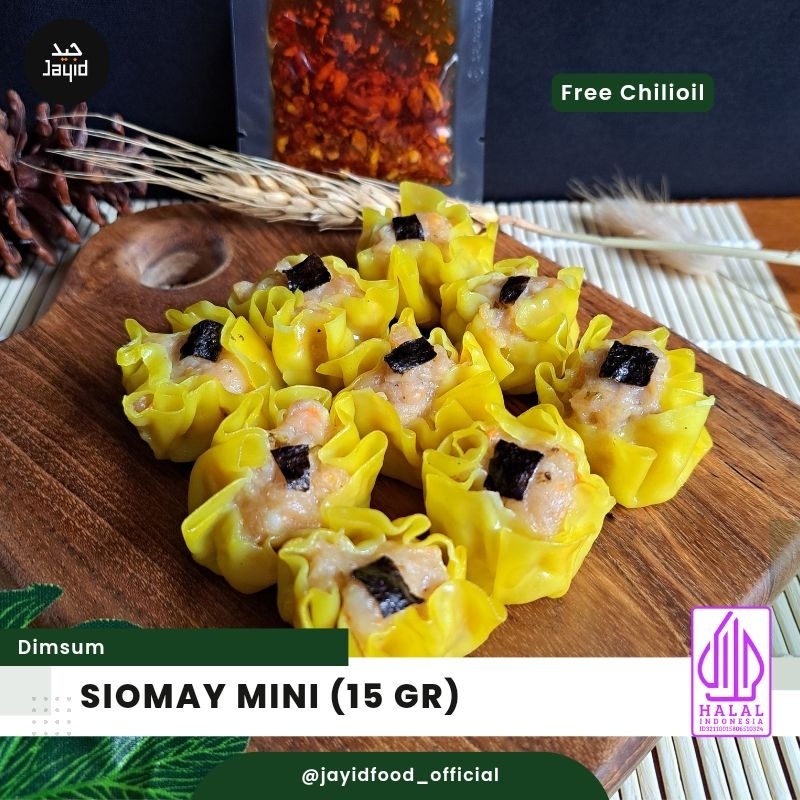 

Dimsum Siomay Ayam Mini isi 10 pcs by Jayid + Chili Oil