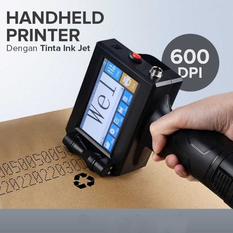Mesin Coding Expired Date Portable Handheld Printer Inkjet - PIG600