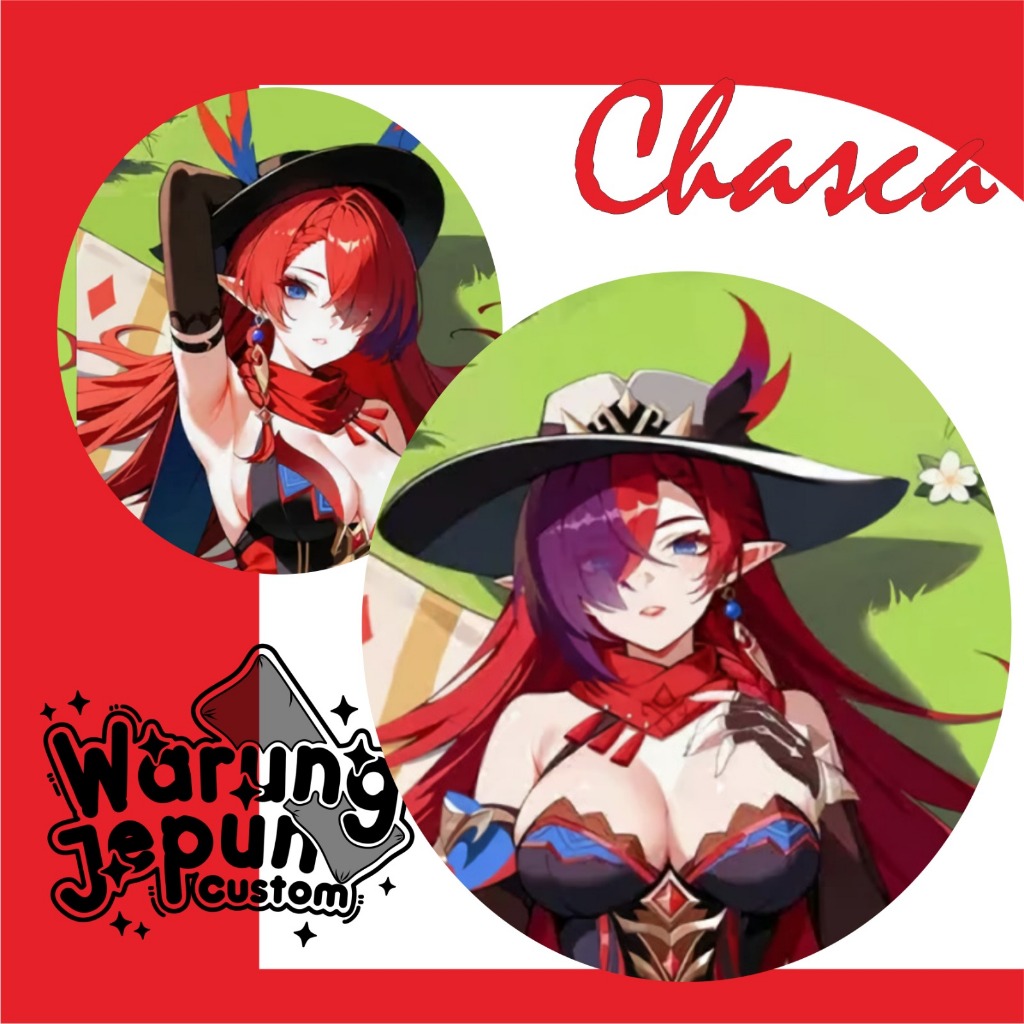 Dakimakura Chasca Genshin Impact