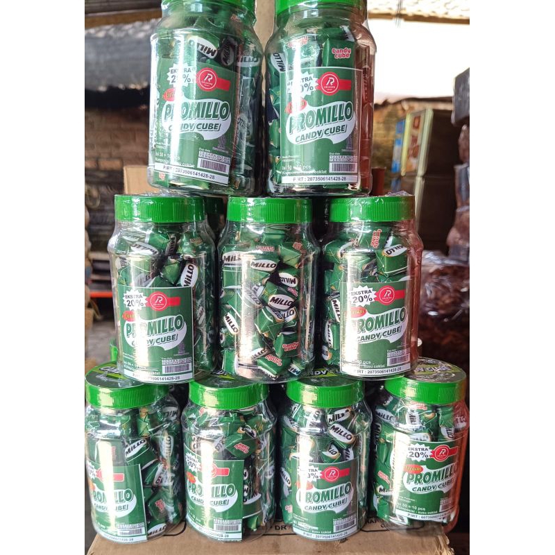 

Permen Cube Milo Promilo isi 60pcs