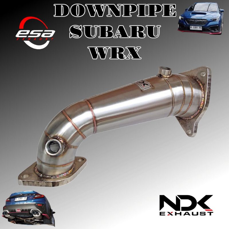 DOWNPIPE SUBARU WRX NDK EXHAUST KNALPOT MOBIL DOWNPIPE RACING MOBIL